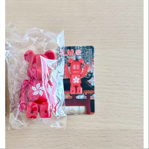 Bearbrick Series 48 Flag HongKong China 100%