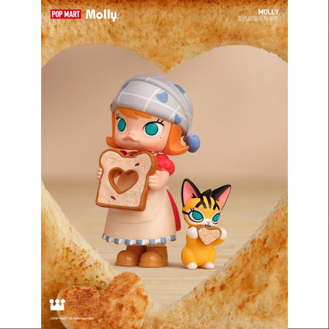 MOLLY Carb Lover Baking Time Series Heart to Heart Toast