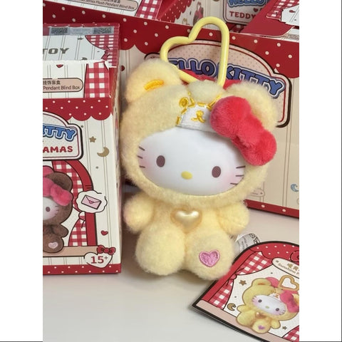Hello Kitty Teddy Pajamas Plush Dolls Series Sunshine Pajamas