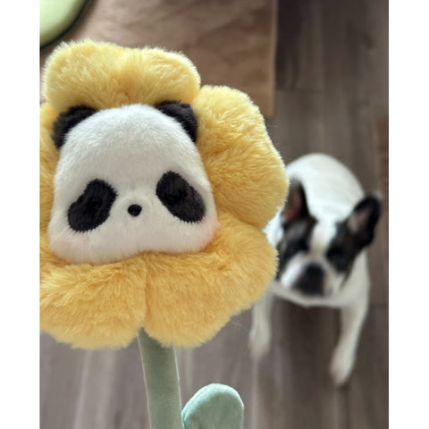 Panda Roll Plush Flower World Blind Box Series: Yellow Plush Flower (Confirmed Style)
