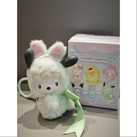 Pochacco Sanrio Characters Diamond Bunny Baby Plush Doll Series Pochacco