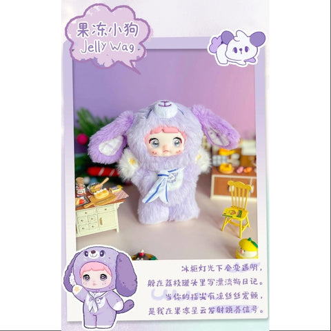 Nommi Puppy Diary Vinyl Plush Doll Series Jelly Wag
