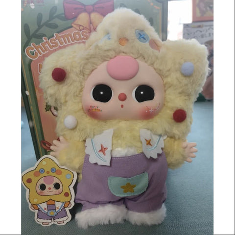 Baby Three 400% Merry Christmas Plush Doll Series Wishing Star