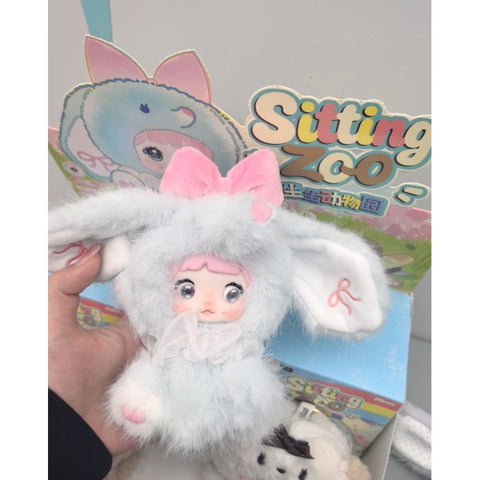 Nommi Sitting Zoo Vinyl Plush Pendant Series: Cloudy Elephant Puff (Confirmed Style) | TOYSEZ Data