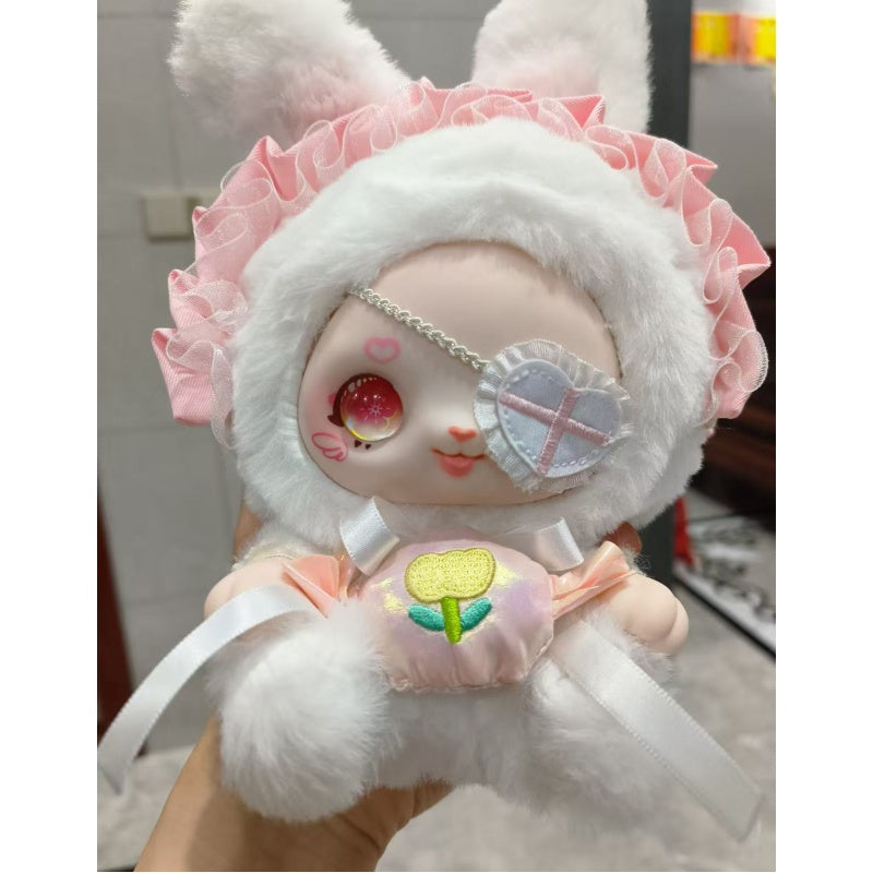 Kimmon Dream Creatures Plush Blind Box Series: Toffee Rabbit (Secret, 1/96)