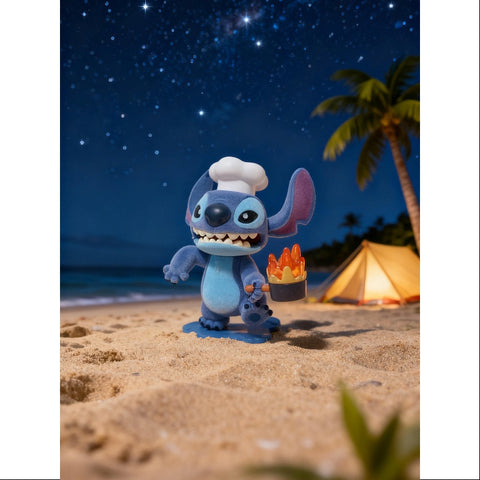 Disney Stitch Super Trouble Maker Series Firepower chef