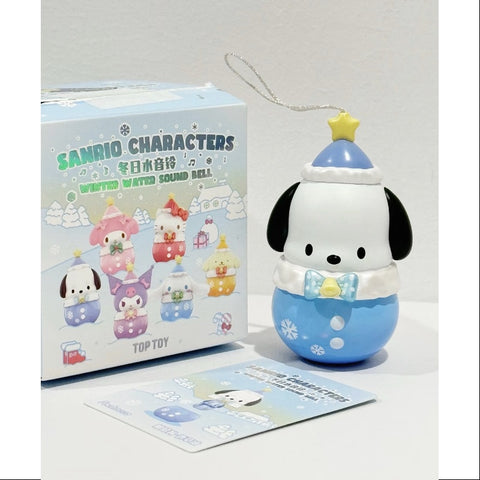 Pochacco Sanrio Characters Winter Water Sound Bell Series Pochacco