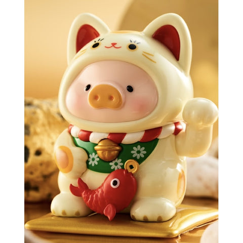 LuLu the Piggy Lucky Cat Blind Box Series: Divine Protection Meow (Secret, 1/96)