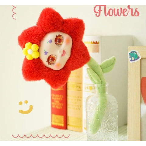Kimmon Flowers Have Bloomed Plush Blind Box Series: A Little Red Flower (Confirmed Style)