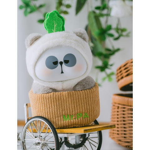 Mr.PA The Escaped Vegetable Plush Blind Box Series: Tired Radish (Confirmed Style)
