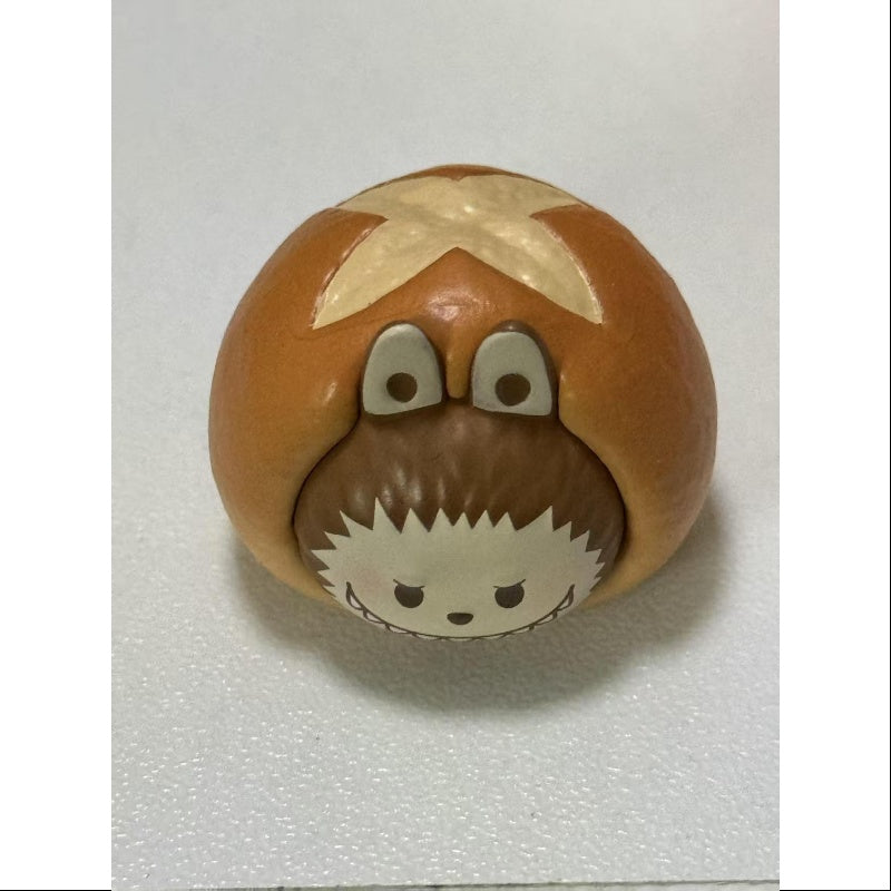 Bread Labubu Labubu Pop Bean Baked Bread Series Pretzel Bun – TOYSEZ