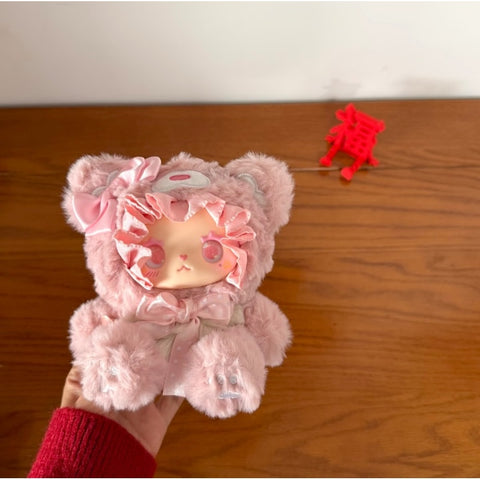 Emma Bear Alliance Vinyl Plush Blind Box Series: Peach Sweetheart (Confirmed Style)