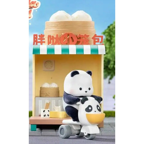 Panda Roll Shopping Street Blind Box Series: Bean Eyes Courier (Secret, 1/270)