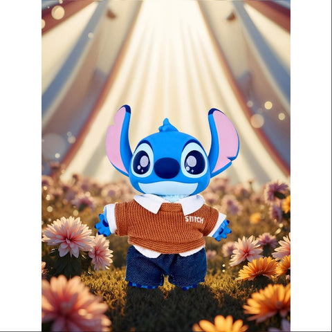 Disney Stitch Dress Up Show Vinyl Plush Pendant Series Mature Style