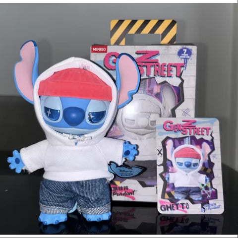 Disney Stitch GenZ Street Vinyl Pendant Series Ghetto