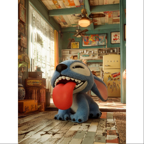 Disney Stitch Fluffy Adventure Series Naughty