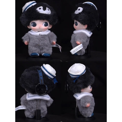 DIMOO The Secret Theatre Club Plush Doll Pendant Blind Box Series: Chubby Penguin (Confirmed Style)