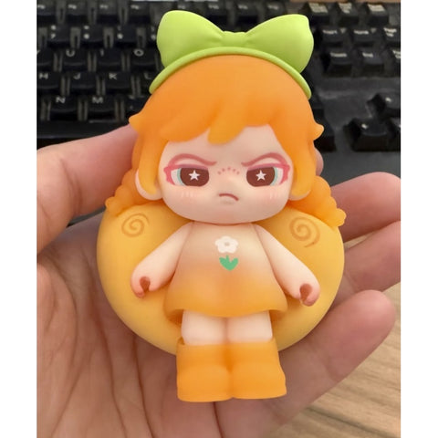 Baby Dora Tiny Bread Bite Mini Blind Box Series: Orange Bread (Secret, 1/12)