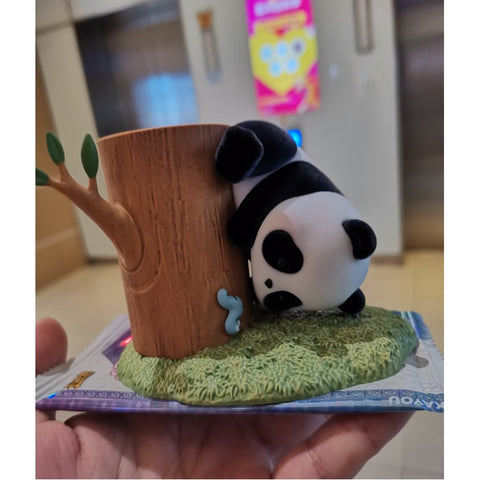Panda Roll Panda Fruit Tree Blind Box Series: Panda With Worm (Confirmed Style)