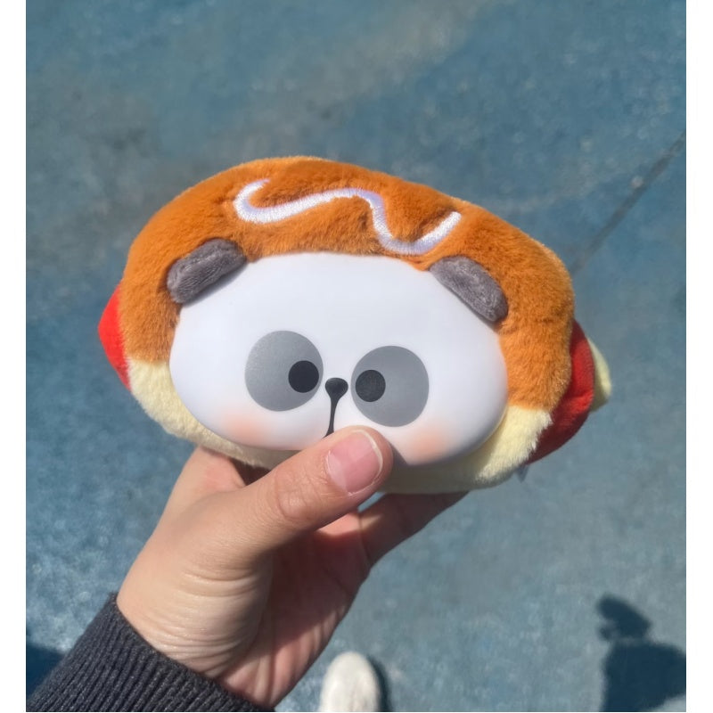 Mr.PA What to Eat Today Plush Blind Box Series: Lucky Sausage Bun (Confirmed Style)