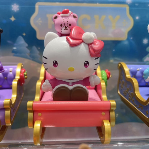 Hello Kitty Sanrio Characters Winter Sledding Team Series Hello Kitty