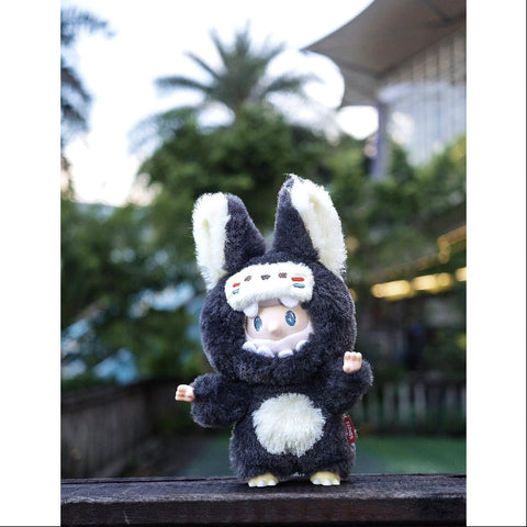 FARMER BOB Ani-Night Monster Series Vinyl Plush Pendant Bunny Wolf Bob