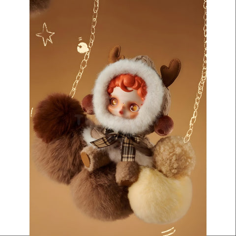 Skullpanda Winter Symphony Series Plush Pendant Wanderer's Tune(Pre Sale)