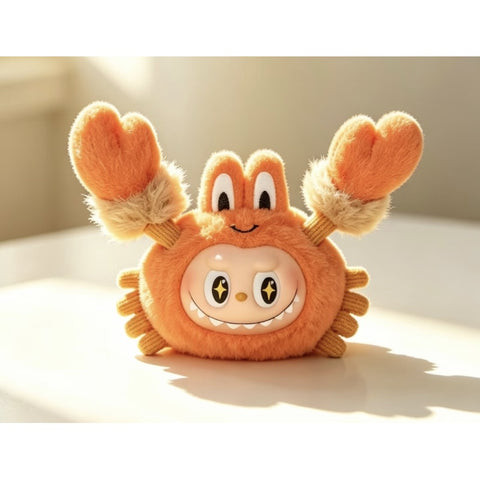 Labubu Dip For Fun Plush Pendant Blind Box Series: Crabsolutely Welcome (Confirmed Style)