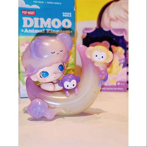 Dimoo One Moon DIMOO Animal Kingdom Series Secret Monkey Catches the Moon – TOYSEZ