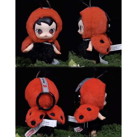 Baby Molly Buggy Roam Vinyl Plush Blind Box Series: Strolling Ladybug (Confirmed Style)