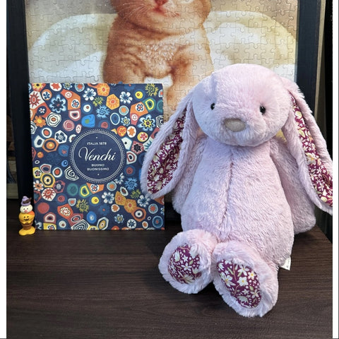 Thistlepop Blossom Luxe Bunny 2025 Shanghai Jellycat Plush Doll