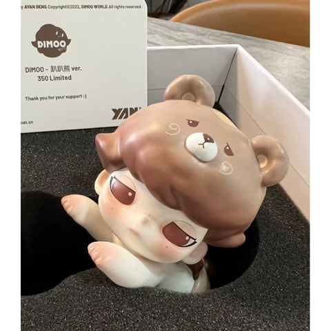 Dimoo Hug Bear DIMOO Lay Dowm Bear Limited Figure – TOYSEZ