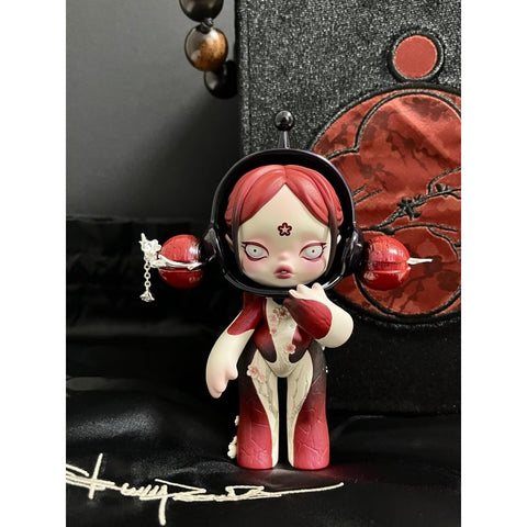 Skullpanda Baby Plum Secret Burning Frost Limited Figurine
