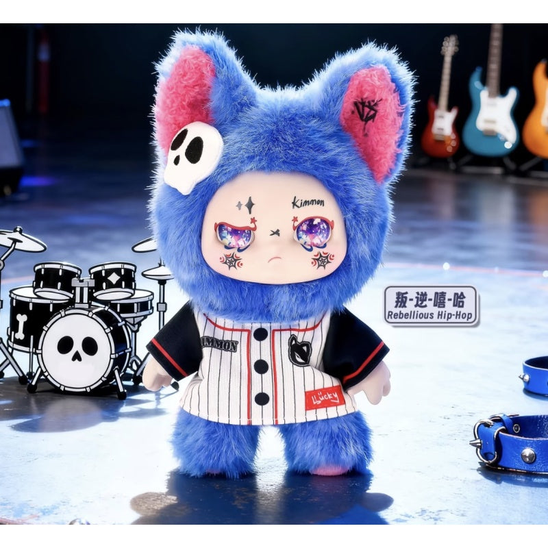 Kimmon Street Rock Plush Blind Box Series: Rebellious Hip-Hop (Confirmed Style)