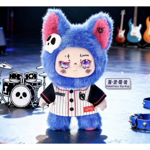 Kimmon Street Rock Plush Blind Box Series: Rebellious Hip-Hop (Confirmed Style)