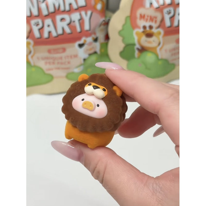 LuLu the Piggy Animal Party Mini Blind Bag Series: Lion (Secret, 1/80)