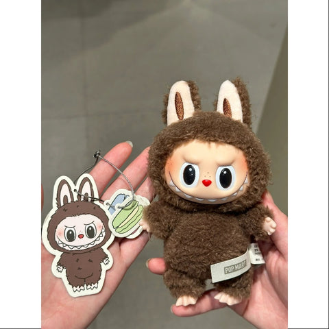 Labubu The Monsters Etciting Macaron Plush Series Secret Chestnut Cocoa