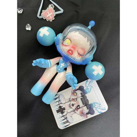 Skullpanda Blue Intensive Care Limited Figurine