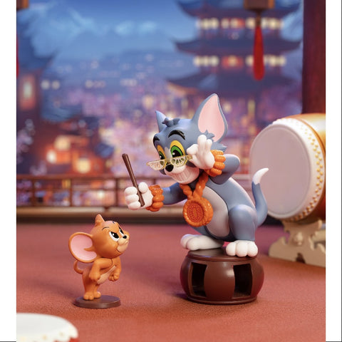 Pop Mart Tom and Jerry Forbidden Compass Series Chinese Drum Star