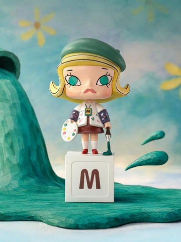 MOLLY Scenery Along The Way 20th Anniversary Blind Box Series: The First MOLLY (Green) (Secret, 1/216)