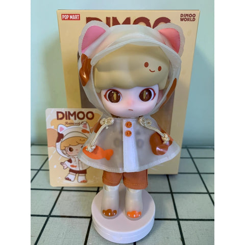 DIMOO Raincoat Cat Action Figure