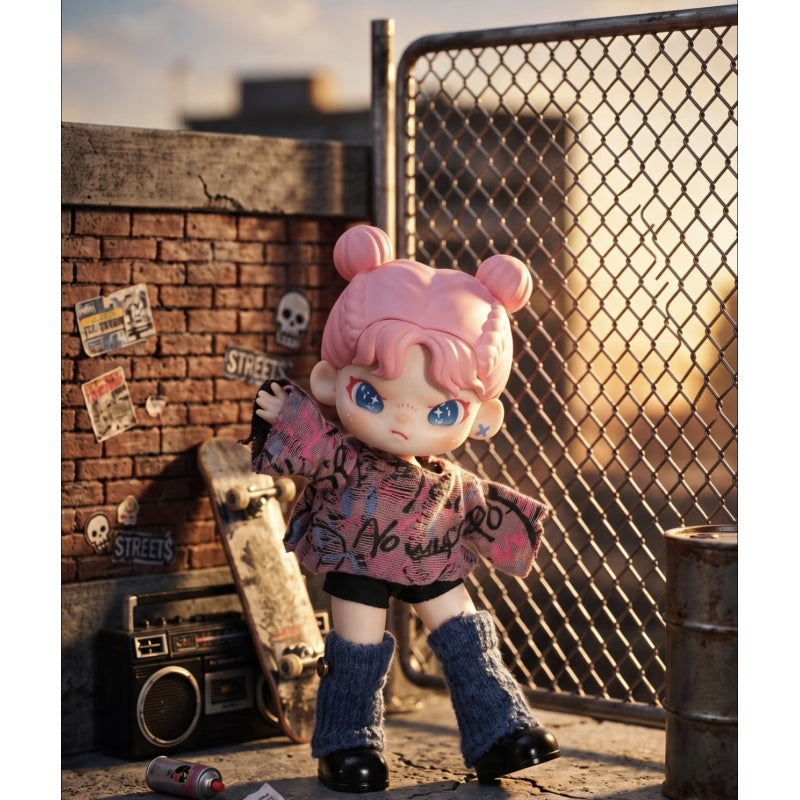 DORA Paw Print Block BJD Figure Blind Box Series: Wandering Artist Rabbit (Confirmed Style)