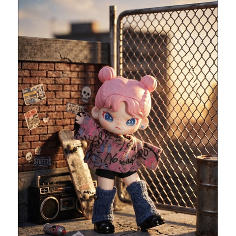 DORA Paw Print Block BJD Figure Blind Box Series: Wandering Artist Rabbit (Confirmed Style)