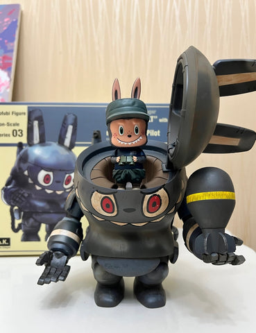 Labubu The Monsters Thunderbolt With Mini Labubu Pilot Ver.3.0 2023 Limited Edition