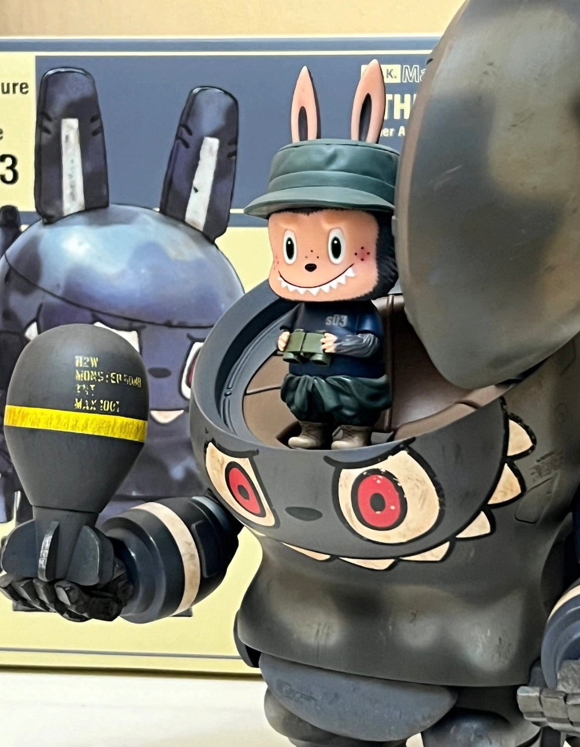 Labubu The Monsters Thunderbolt With Mini Labubu Pilot Ver.3.0