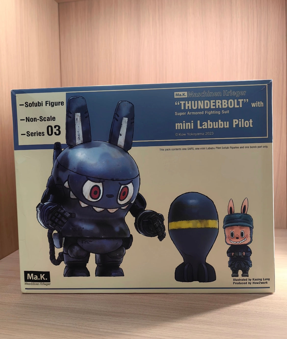 Labubu The Monsters Thunderbolt With Mini Labubu Pilot Ver.3.0