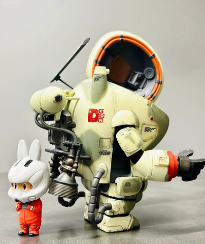 Labubu The Monsters Fireball With Mini Labubu Pilot Ver.4.5 2024 DCON Limited Edition