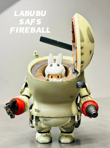 Labubu The Monsters Fireball With Mini Labubu Pilot Ver.4.5 2024