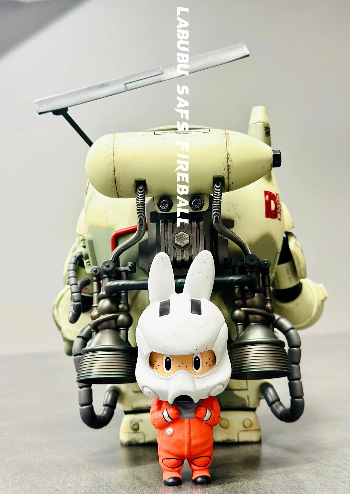 Labubu The Monsters Fireball With Mini Labubu Pilot Ver.4.5 2024