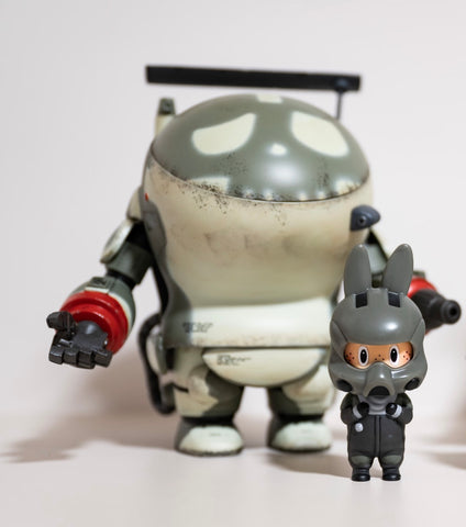 Labubu The Monsters Fireball With Mini Labubu Pilot Ver.5.0 2025 Limited Edition